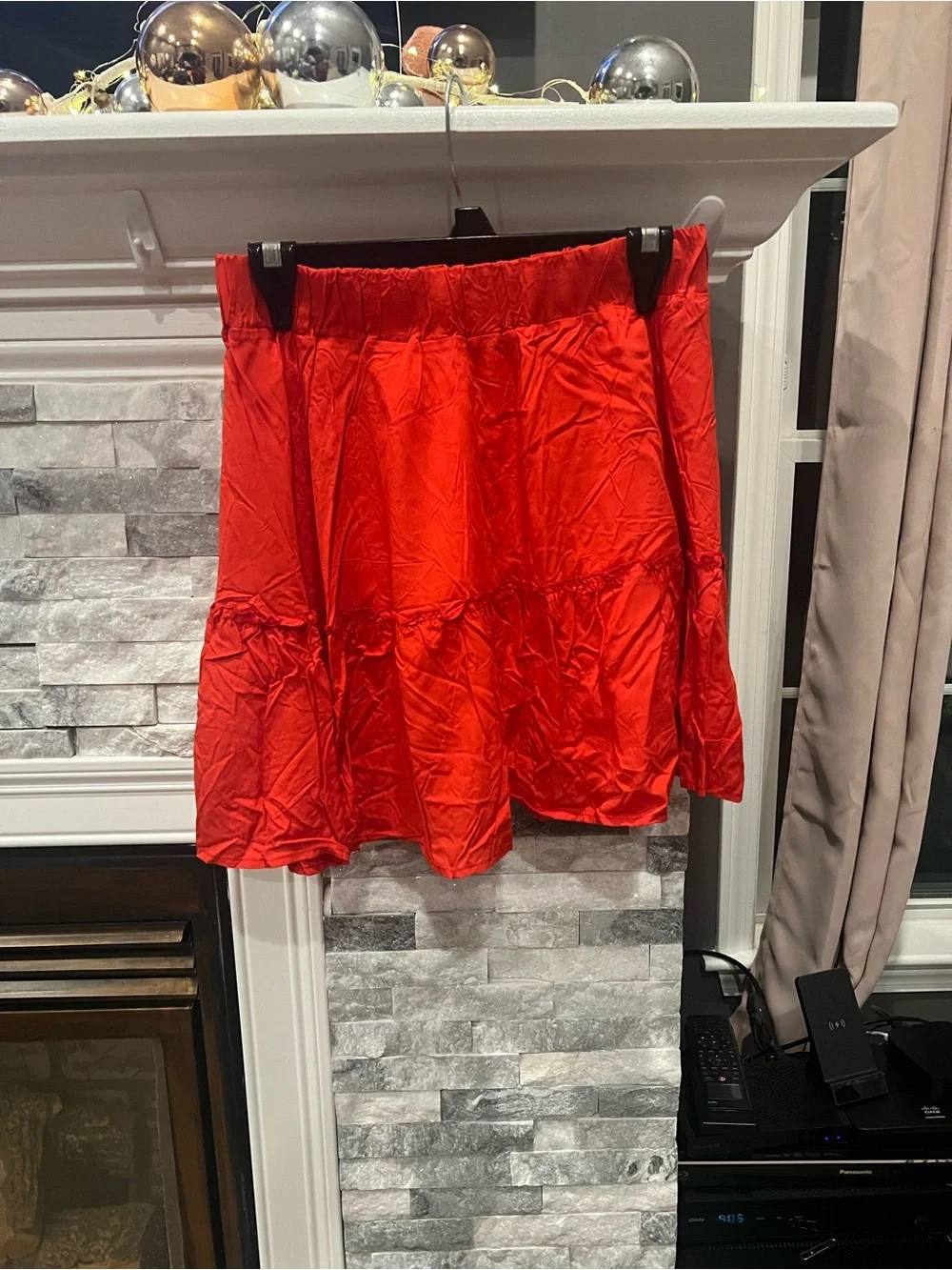 3-Piece Skort Bundle – Size Medium – NWOT – Red, Lilac & White